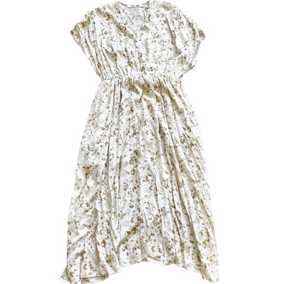 SAMSOE SAMSOE Andina Long Dress in Rice Doodle Dot Size Medium Cottagecore - Picture 3 of 12